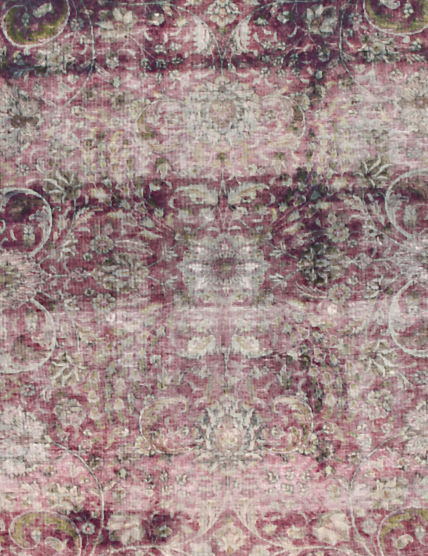 Persisk vintage matta   209 x 209 cm