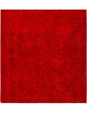 Tappeto vintage persiano 191 x 191 rosso