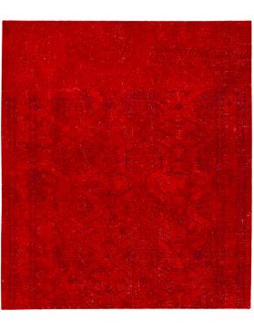 Persischer Vintage Teppich 250 x 191 rot