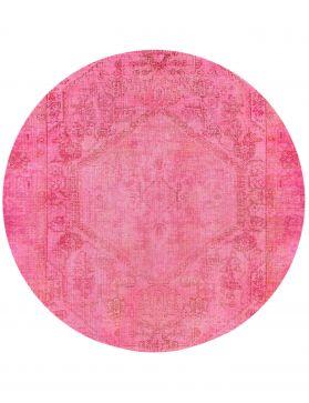Persisk vintage teppe 185 x 185 rød