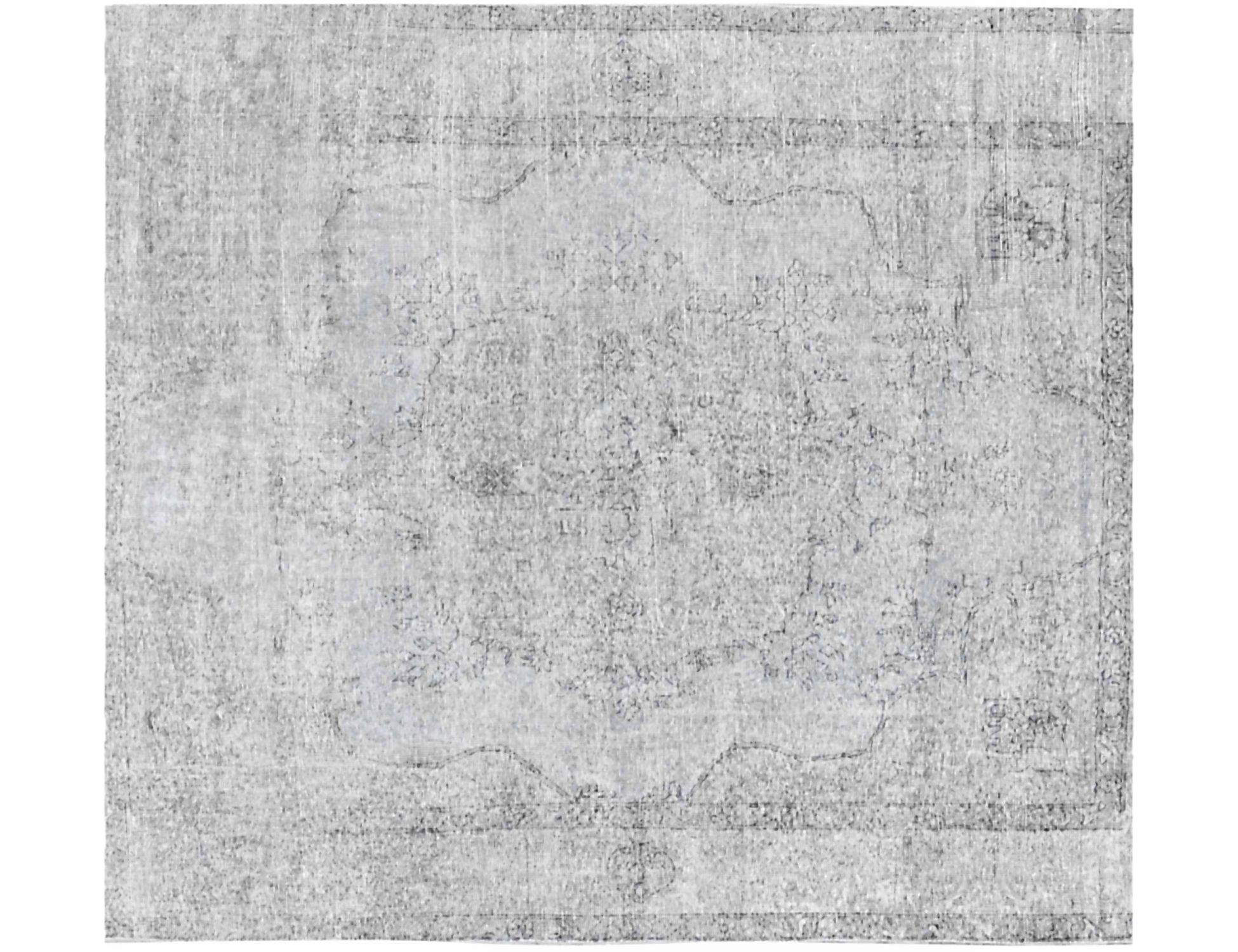 Tappeto vintage persiano  grigo <br/>209 x 209 cm