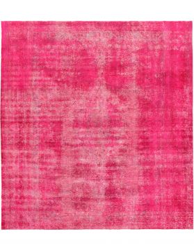 Tappeto vintage persiano  rosso <br/>302 x 302 cm