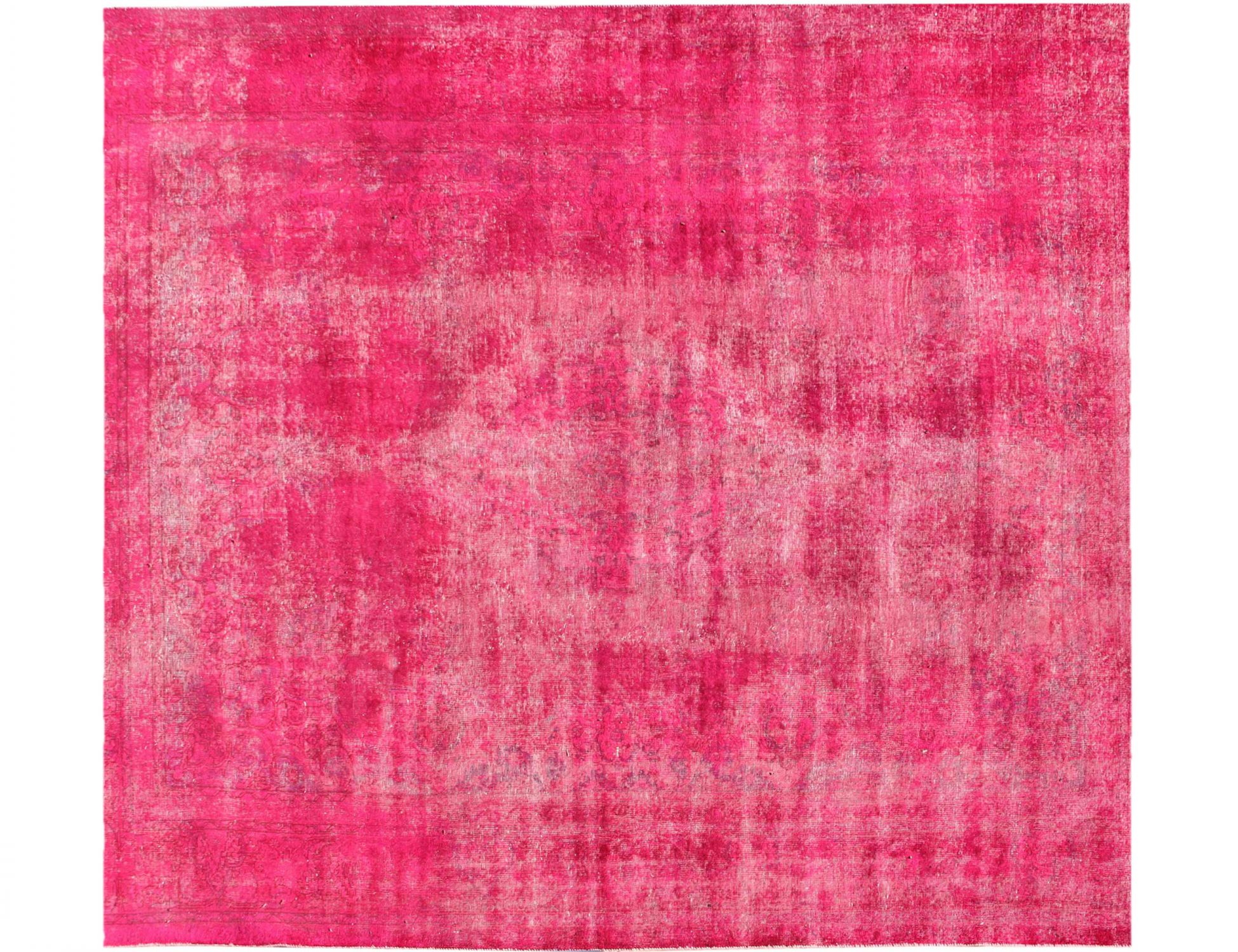 Tappeto vintage persiano  rosso <br/>302 x 302 cm