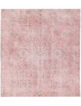 Tappeto vintage persiano  rosa <br/>196 x 196 cm