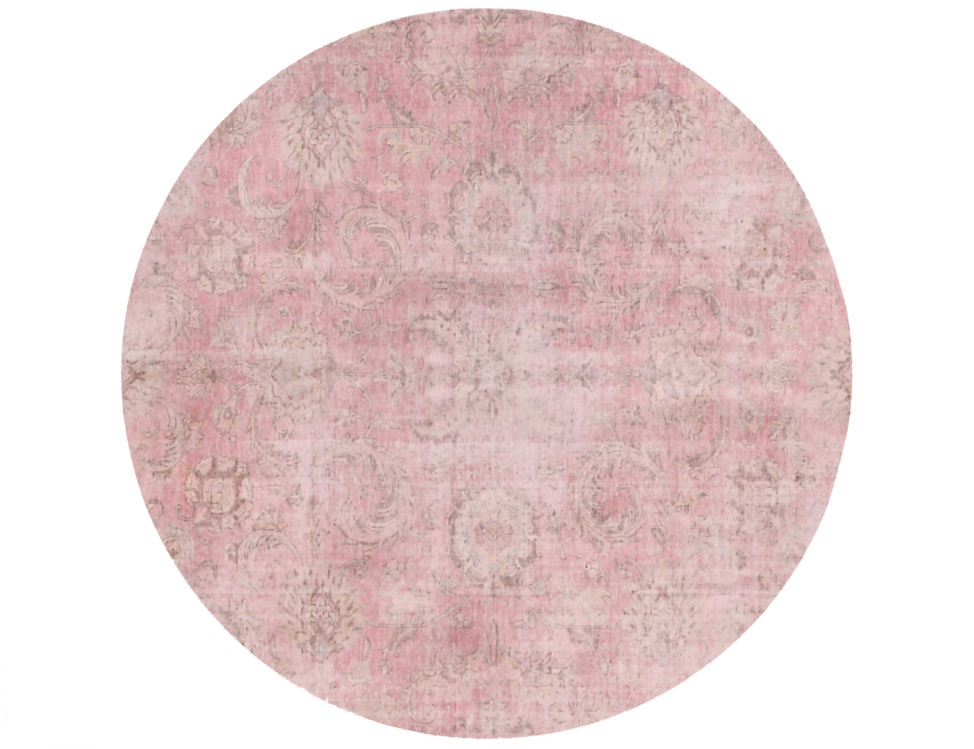 Tappeto vintage persiano  rosa <br/>196 x 196 cm