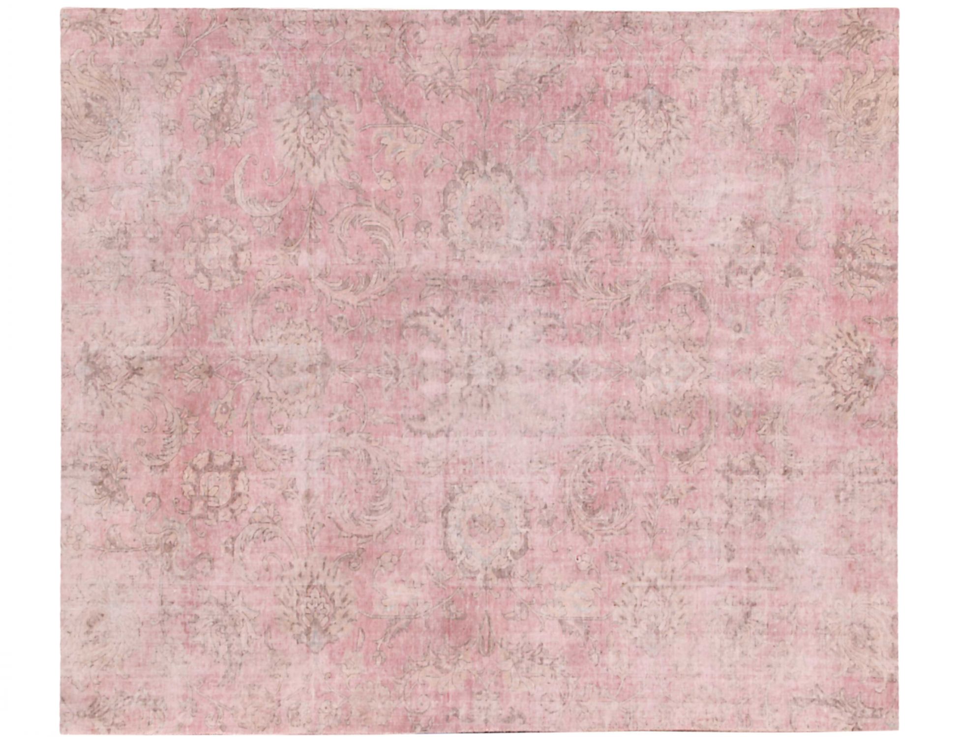 Tappeto vintage persiano  rosa <br/>250 x 196 cm
