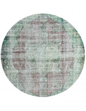 Tappeto vintage persiano  verde <br/>290 x 290 cm