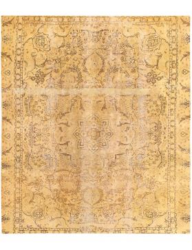 Persischer Vintage Teppich 300 x 260 gelb