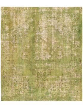 Persischer Vintage Teppich 330 x 283 grün