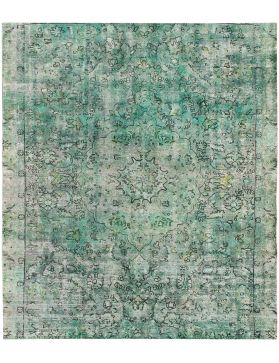 Tappeto vintage persiano 300 x 260 verde