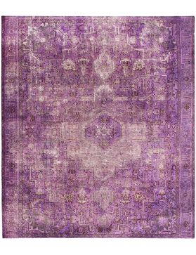 Persischer Vintage Teppich 330 x 287 lila