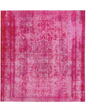 Persischer Vintage Teppich 285 x 285 rot