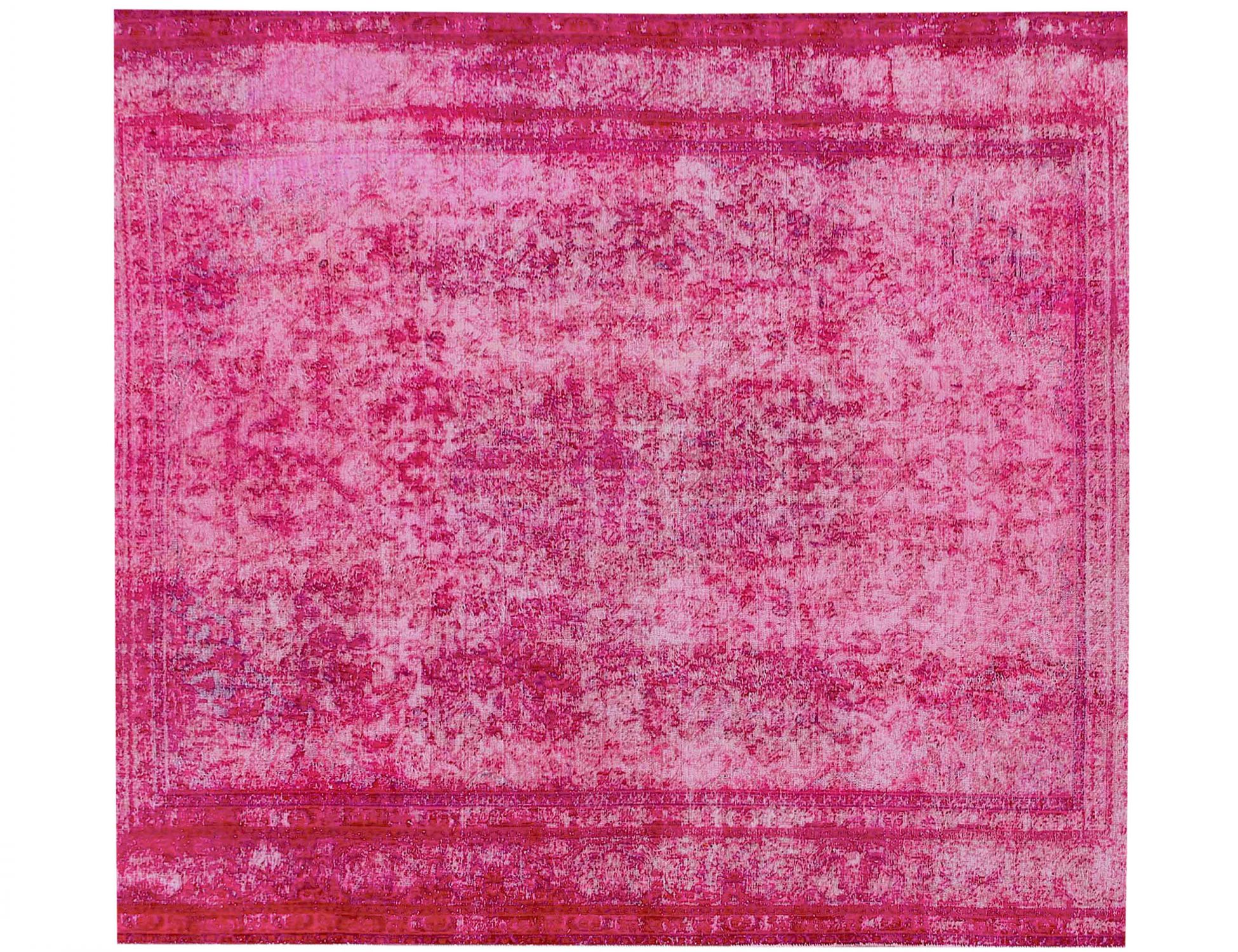 Tappeto vintage persiano  rosso <br/>285 x 285 cm