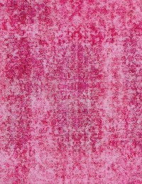 Rød persia Persisk vintage teppe 285 x 285 cm - view 3