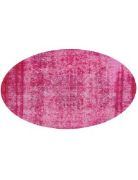 Rød persia Persisk vintage teppe 285 x 285 cm - view 1