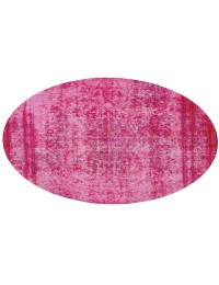 Rød persia Persisk vintage teppe 285 x 285 cm - view 2