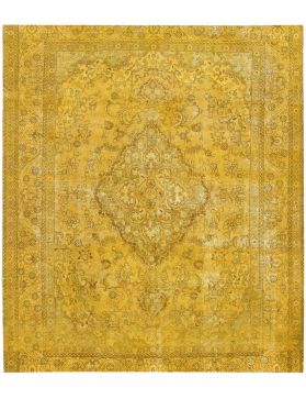 Persischer Vintage Teppich 350 x 295 gelb