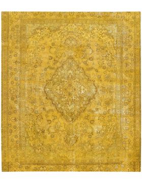 Tappeto vintage persiano  giallo <br/>350 x 295 cm