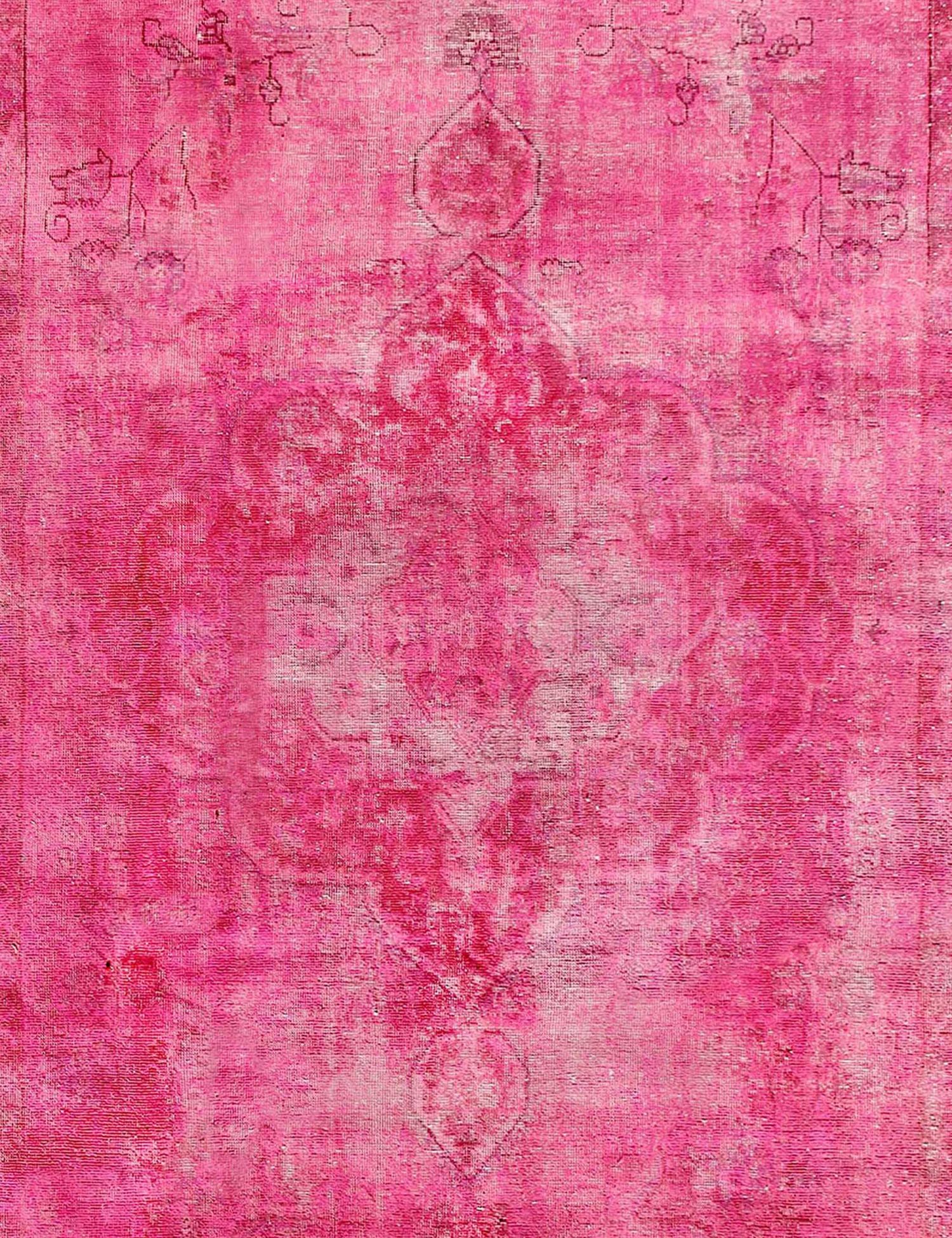 Quadrat  Vintage Teppich  rosa <br/>290 x 290 cm