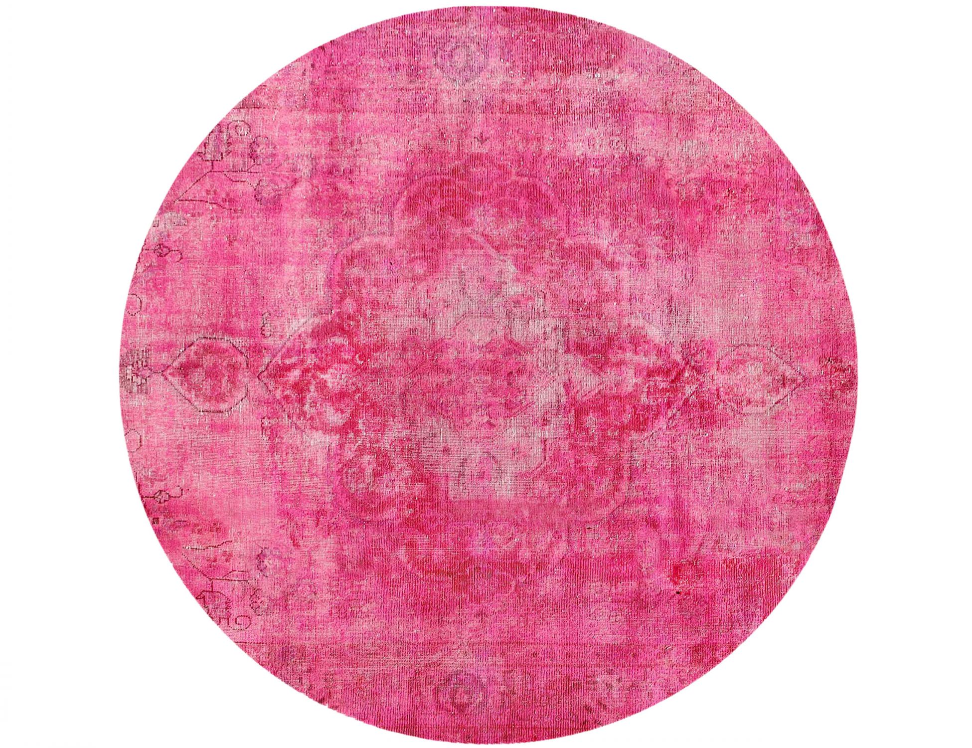 Persisk Vintagetæppe  rose <br/>290 x 290 cm