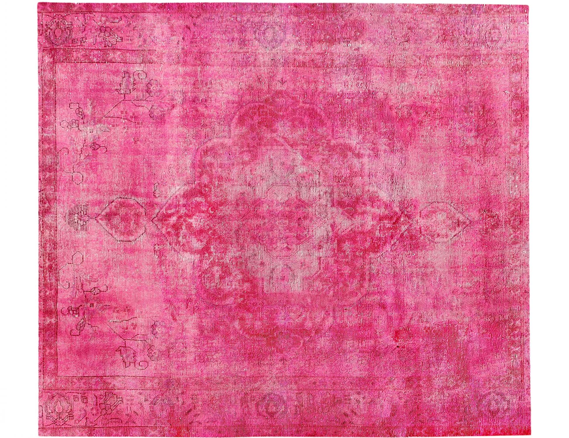 Persisk Vintagetæppe  rose <br/>340 x 290 cm
