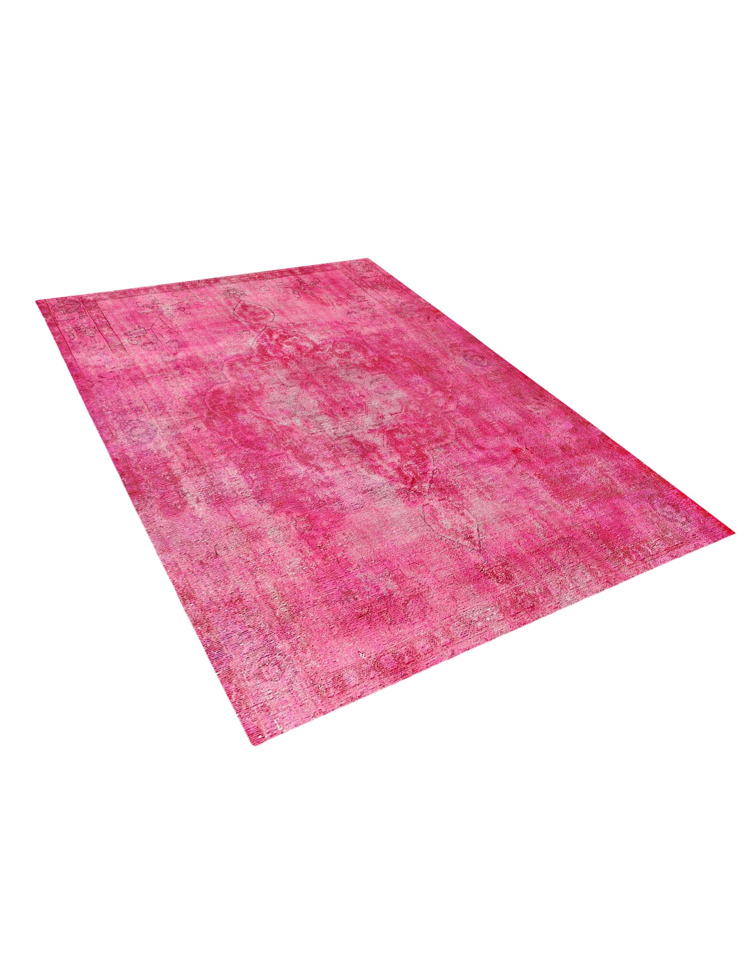 Persischer Vintage Teppich  rosa <br/>340 x 290 cm
