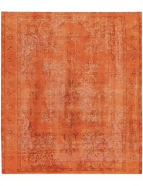 Persisk vintage teppe 340 x 296 oransje