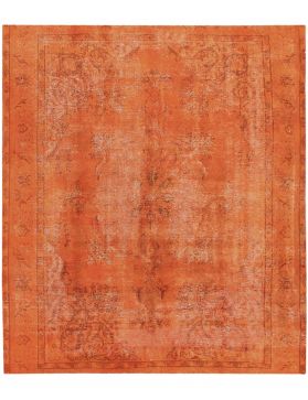 Tapis Persan vintage 340 x 296 orange