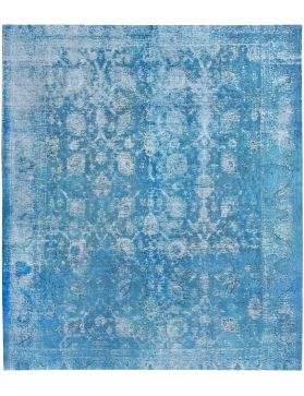 Tappeto vintage persiano 330 x 284 blu