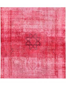 Persisk Vintagetæppe 290 x 290 rød