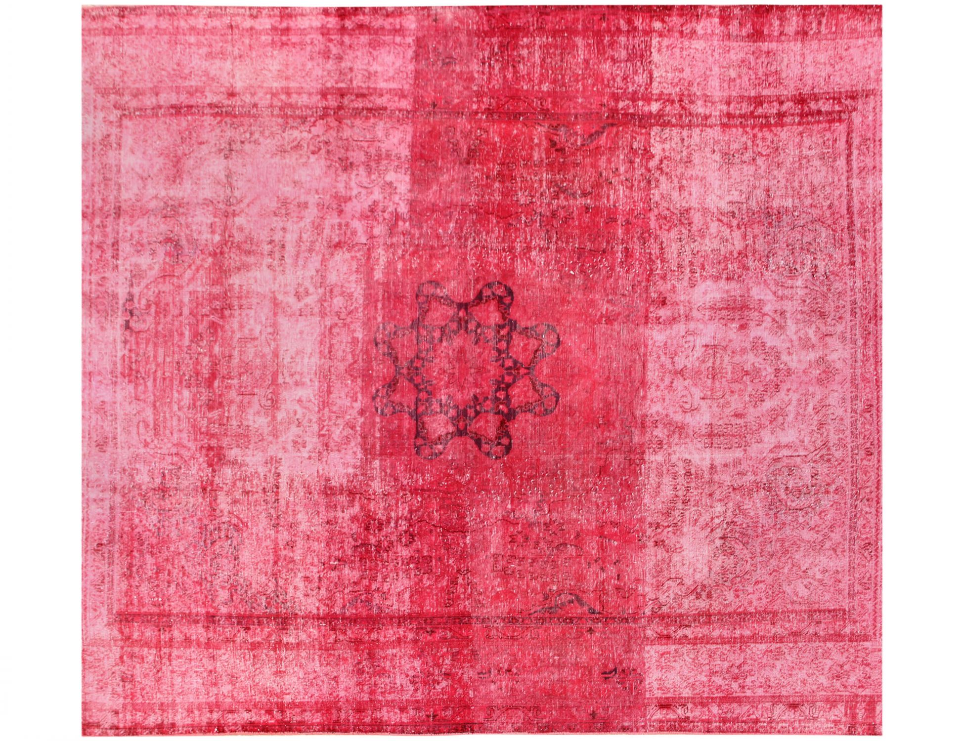 Persisk vintage teppe  rød <br/>290 x 290 cm