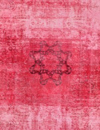 Rød Persien Persisk Vintagetæppe 290 x 290 cm - view 3