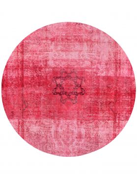Tappeto vintage persiano 290 x 290 rosso