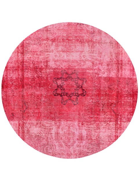 Rot Persien Persischer Vintage Teppich 290 x 290 cm