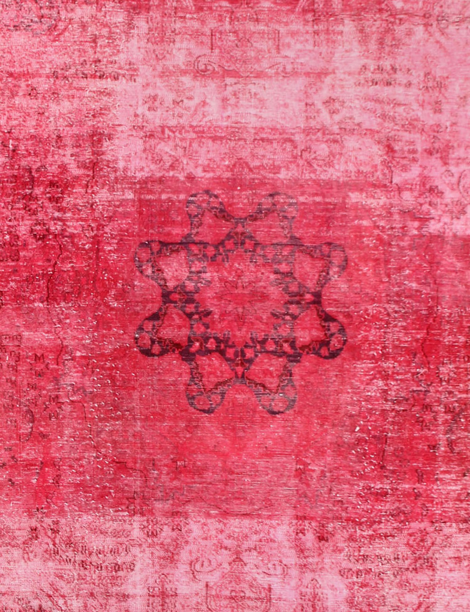 Persischer Vintage Teppich  rot <br/>290 x 290 cm