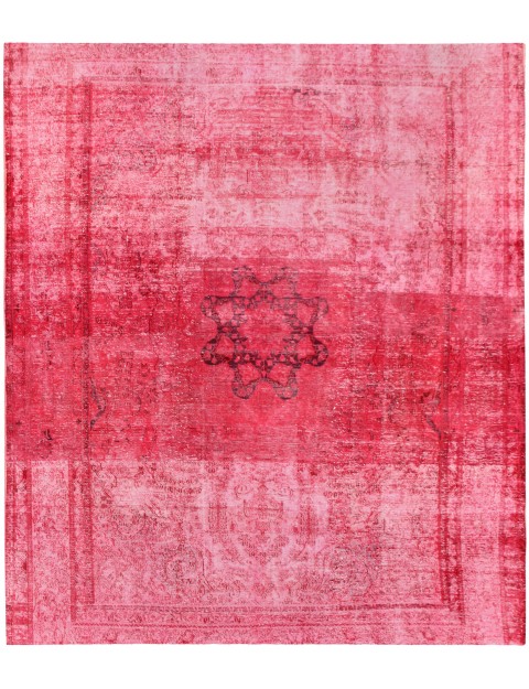 Rot Persien Persischer Vintage Teppich 330 x 290 cm