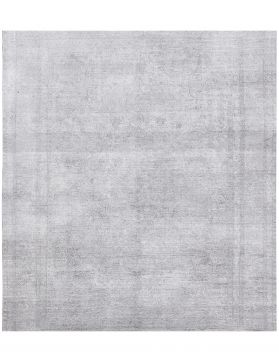 Alfombra persa vintage 290 x 290 gris