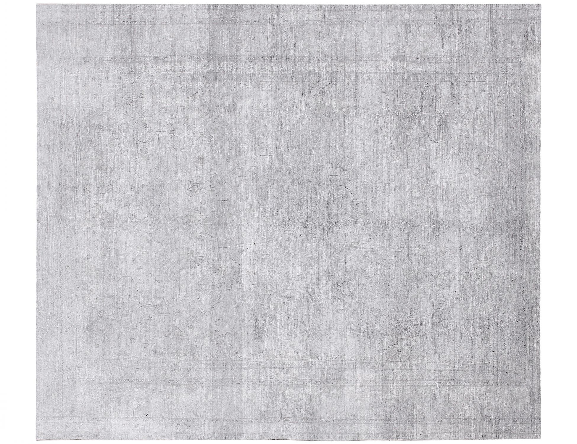 Persischer Vintage Teppich  grau <br/>330 x 290 cm