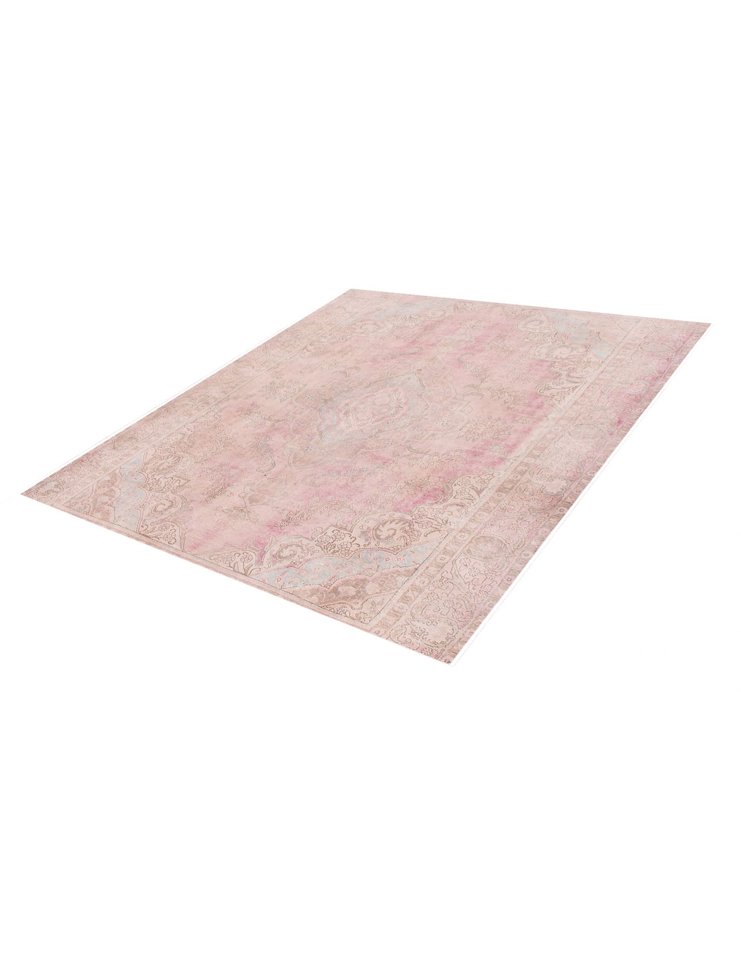 Tappeto vintage persiano  rosa <br/>273 x 273 cm