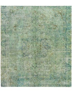 Persisk vintage teppe 300 x 261 grønn