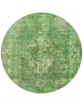 Tappeto vintage persiano  verde <br/>276 x 276 cm
