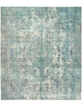 Persialaiset vintage matot 300 x 267 turkoosi