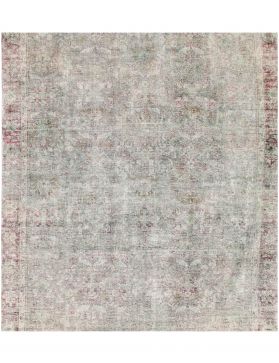 Persisk vintage teppe 287 x 287 grønn