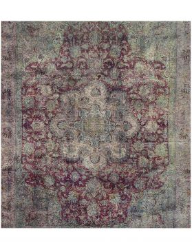 Persischer Vintage Teppich 282 x 282 grün
