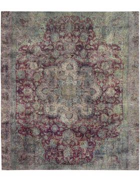 Persisk vintage matta 320 x 282 grön