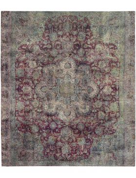 Tappeto vintage persiano  verde <br/>320 x 282 cm