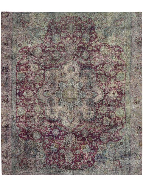 Grün Persien Persischer Vintage Teppich 320 x 282 cm