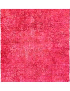 Persisk vintage teppe 180 x 180 rød
