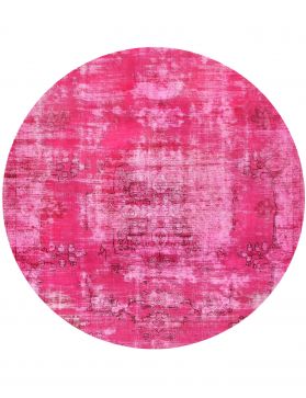 Tapis Persan vintage 207 x 207 rose