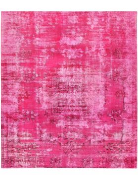 Persisk vintage teppe 250 x 207 rosa